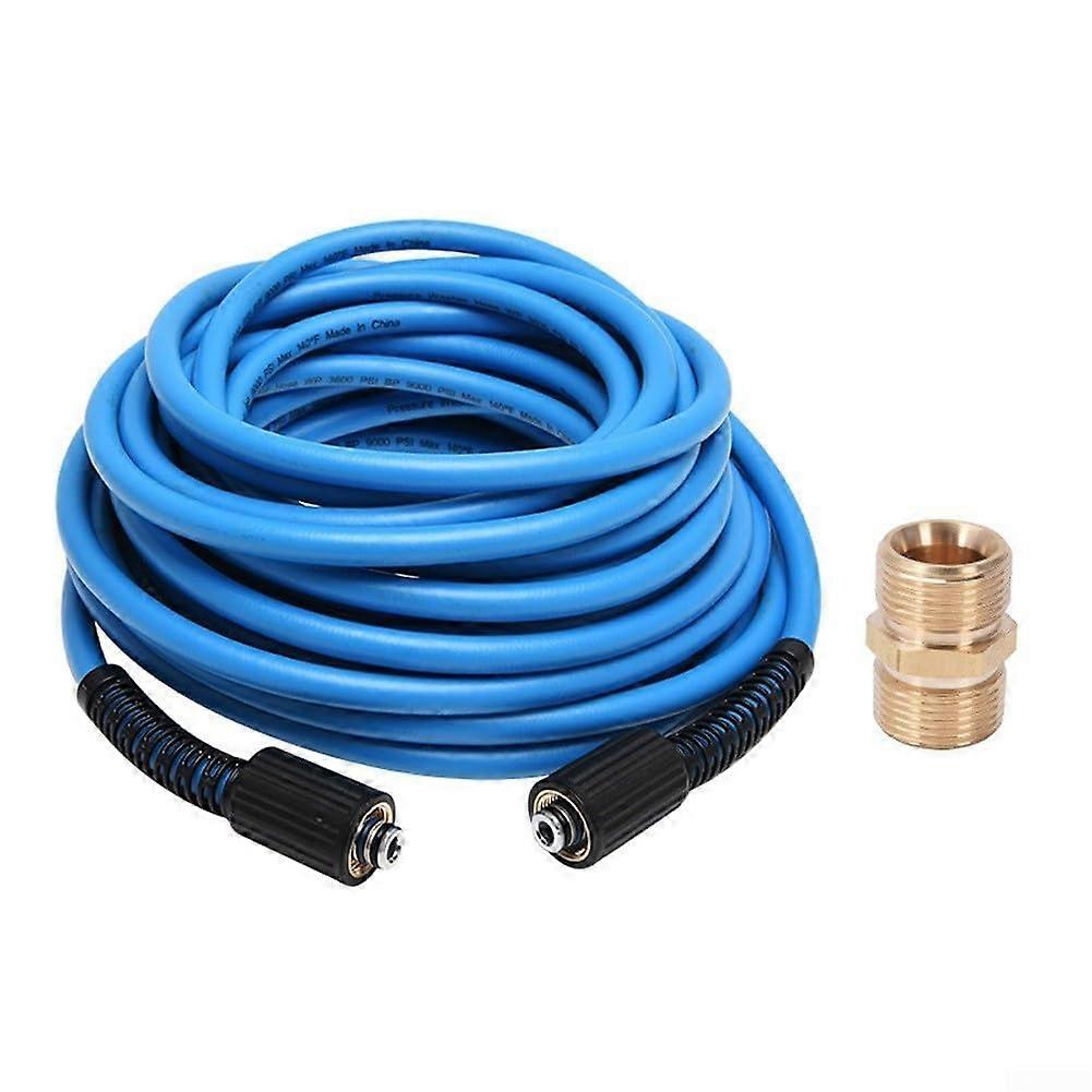 3600 PSI Pressure Washer Hose For M22 Extension Compatibility, 15 Meters, Type A, For Various Cleaning Applications