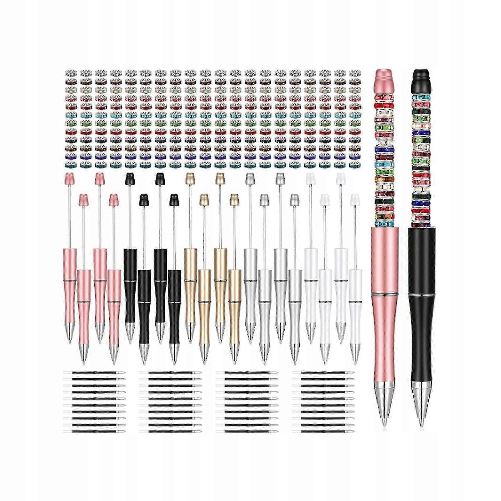 Beaded Assorted Bead Pen Set Ballpoint Pen Set A