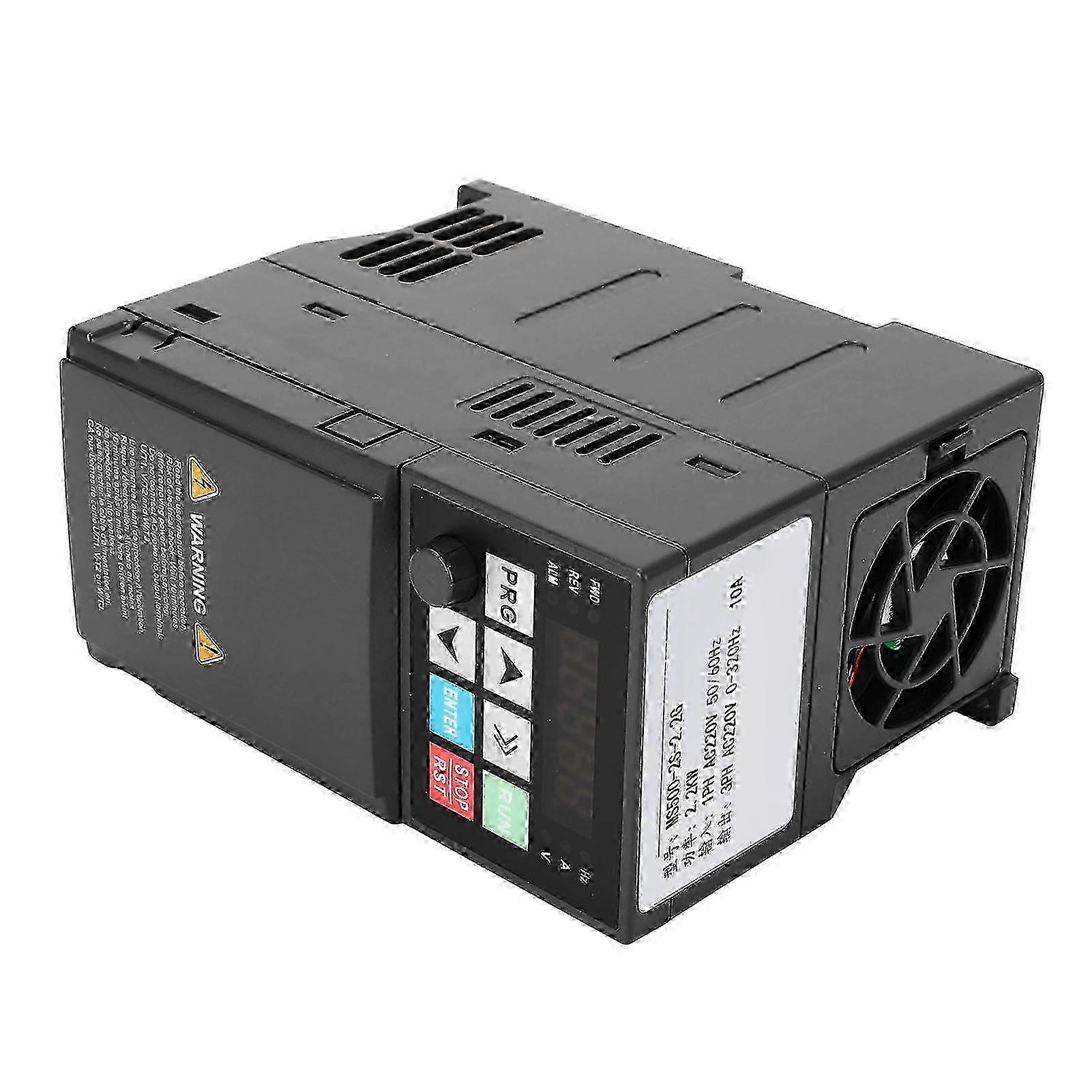 Frequency Converter 1PH 220V Input to 3PH 10A 220V Output High Performance VFD Variable Frequency Drive 2.2KW