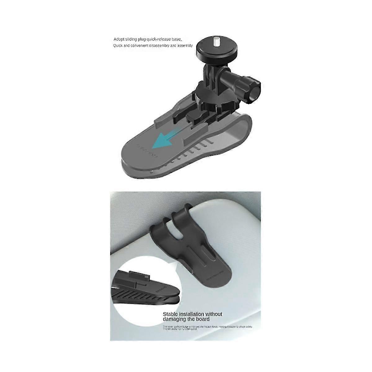 For Go3 Sports Camera Gopro11 Multi-functional Portable Car Clip,mobile Phone Holder