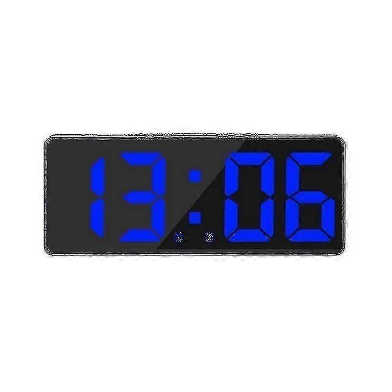 Smart Digital Wall Clock with App Control, Alarm/Snooze, Stepless Brightness & Volume, Countdown Timer