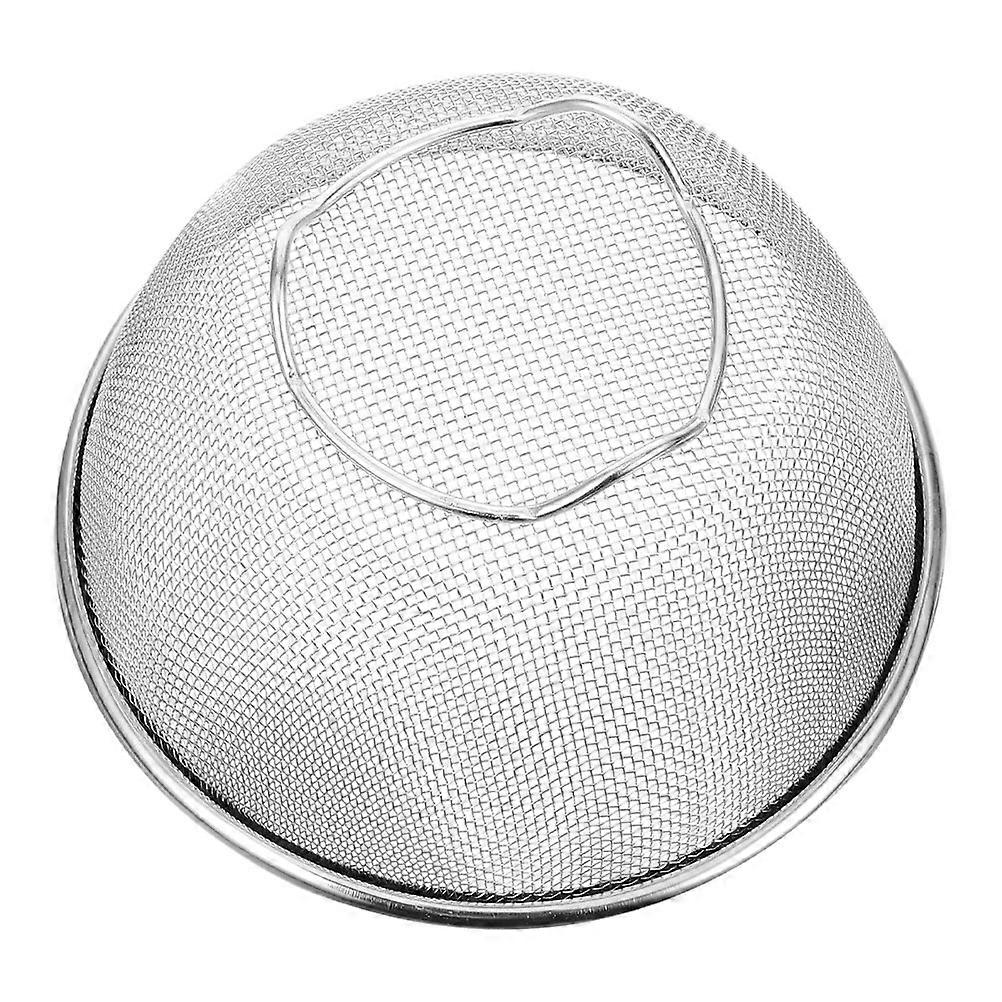 Stainless Steel Colander for Kitchen Vegetable Straining Silver