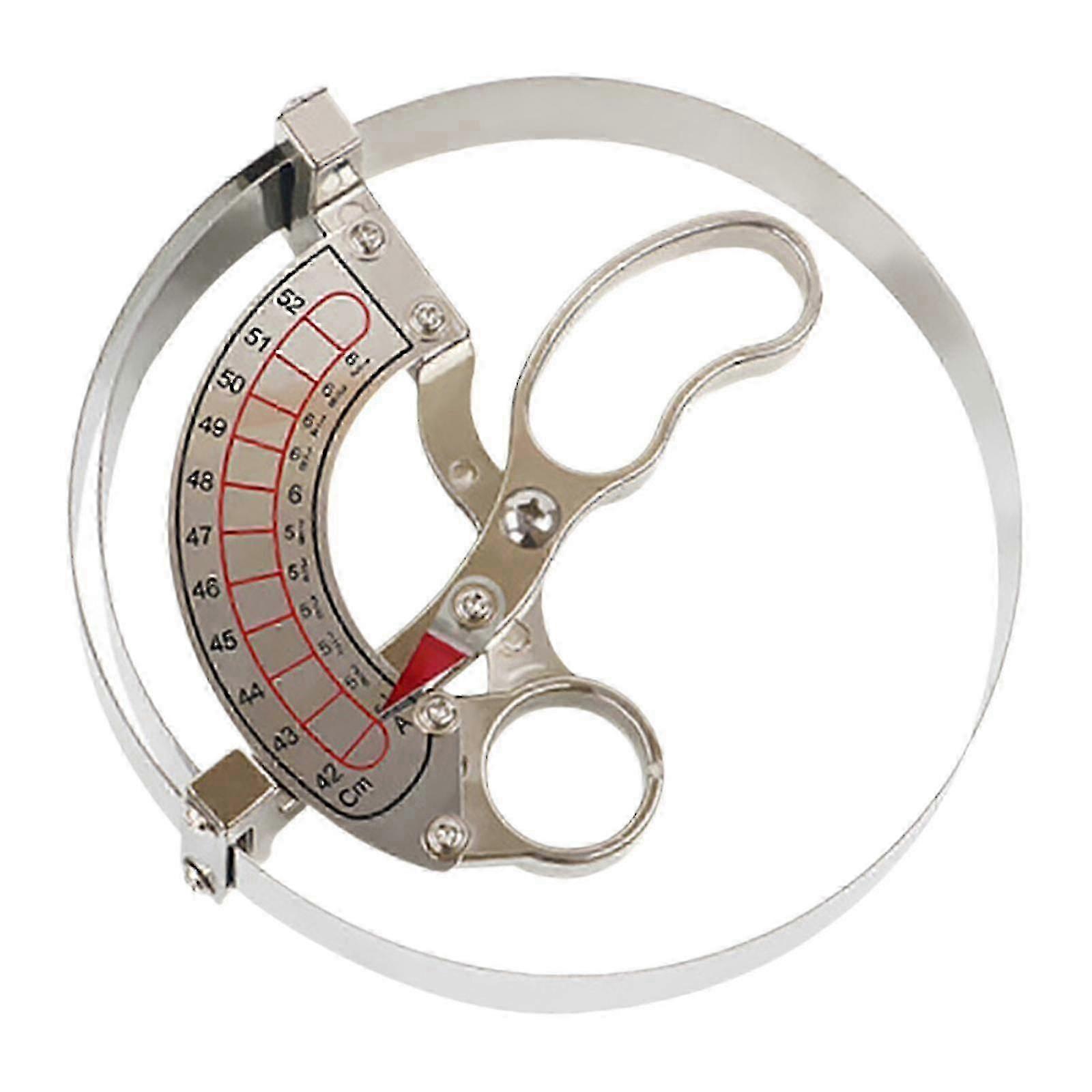 Hat Ruler Type Caliper Ring Compass Lightweight Convenient Scale Accurate Stainless Steel Measuring Tool for Cap Hat