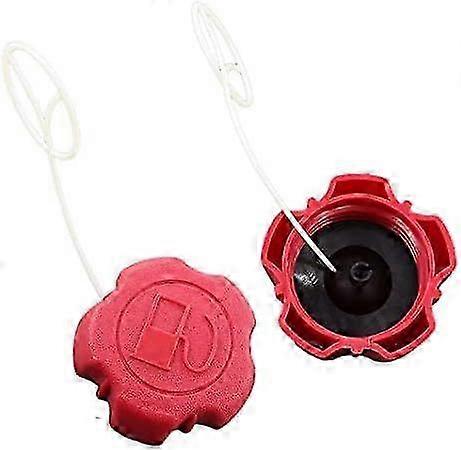 25-26 Set of 2 tank caps for Scheppach MP 99-42 lawn mower with T375, T475 and T575 engine