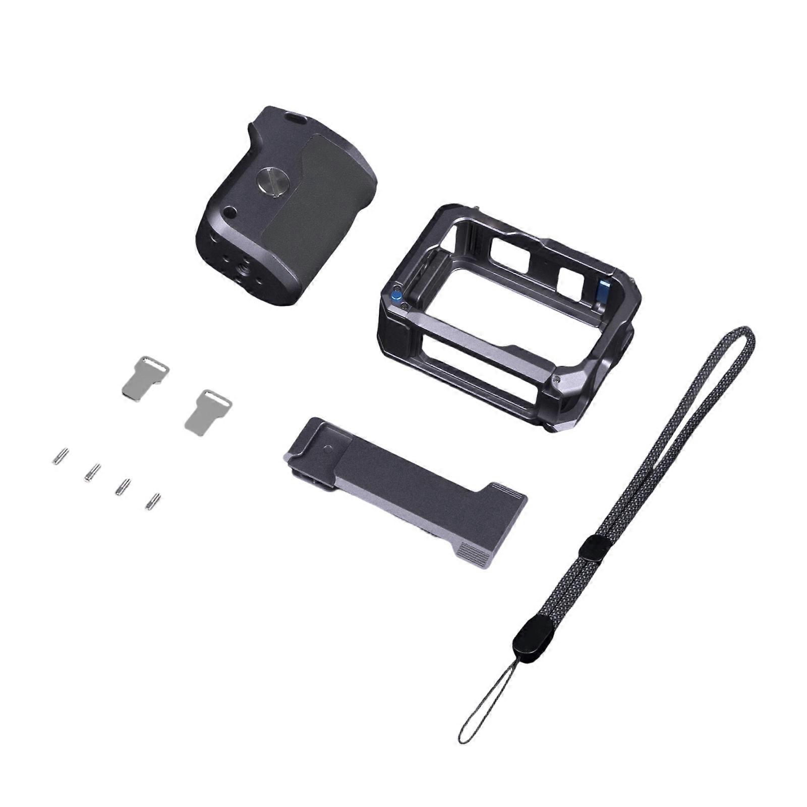 Quick Release Aluminum Handle Grip For Action Cameras Expandability Metal Cage Stabilizing Multicolor