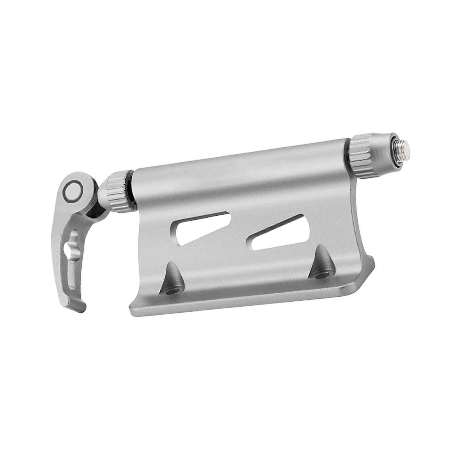 Aluminum Alloy Space Saving Bike Fork Stand Fork Stabilizer With Secure Screw Mounting Suitable for Mountain Bicycles  silver