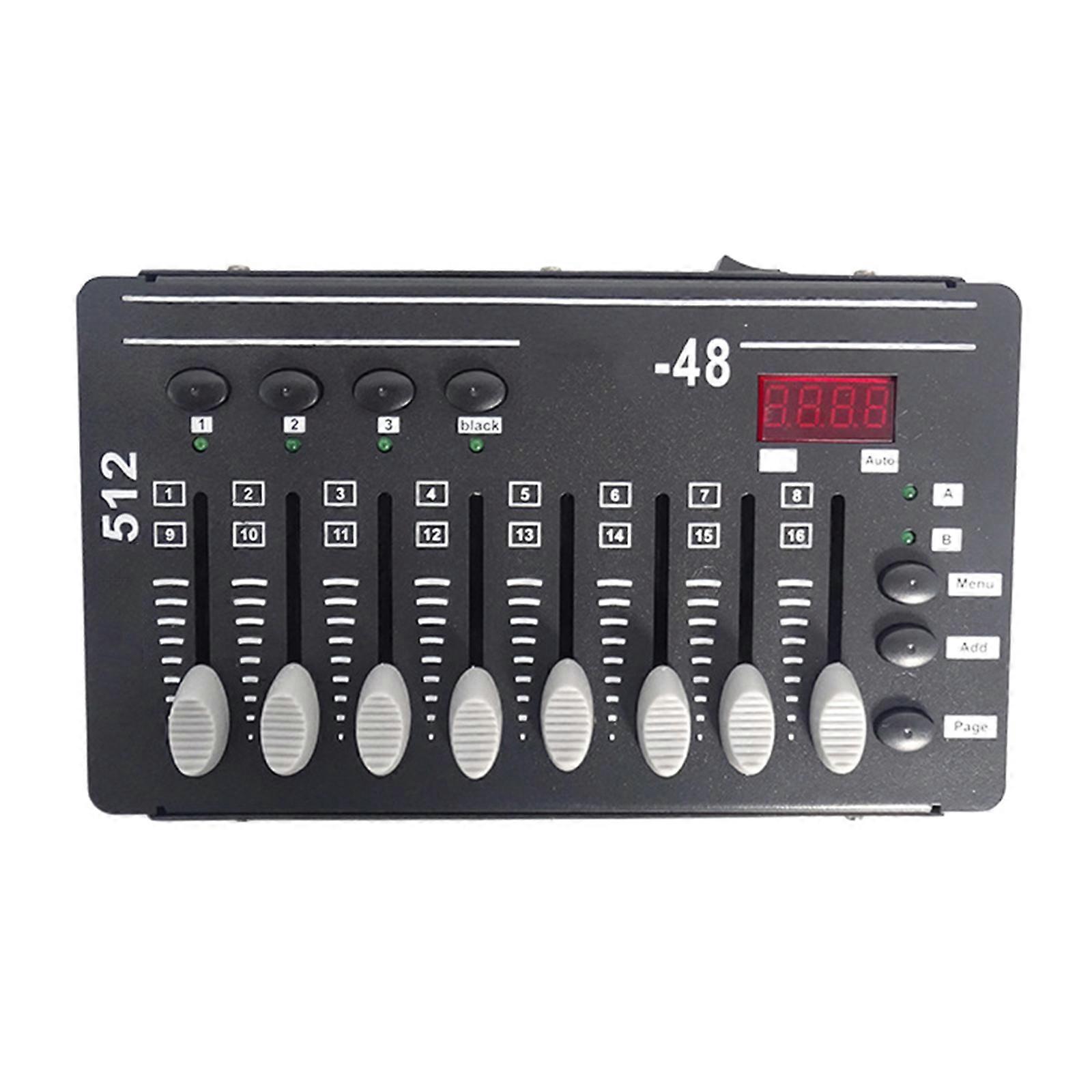 DMX512 Control LED Par Light Control DMX512 Stage Light Controller With Integrated Scene And LCD Display User Friendly Multicolor