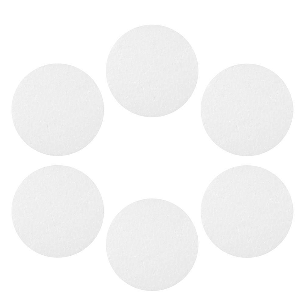 Polystyrene Foam Circles for Crafts with 6Pcs White Foam Disc for DIY Projects