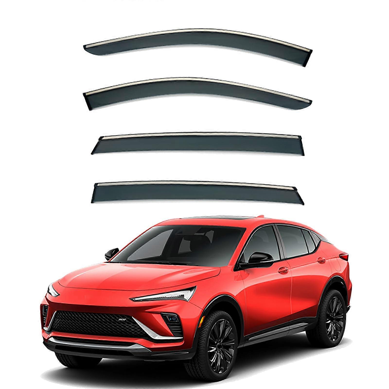 Rain Guards Window Visors Side Vent Deflectors for MK1 20222025 TapeOn