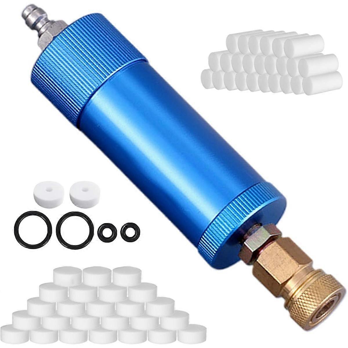 High Pressure PCP Air Filter Oil-Water Separator, 40MPa/5800Psi Inline Moisture Separator for Air Co