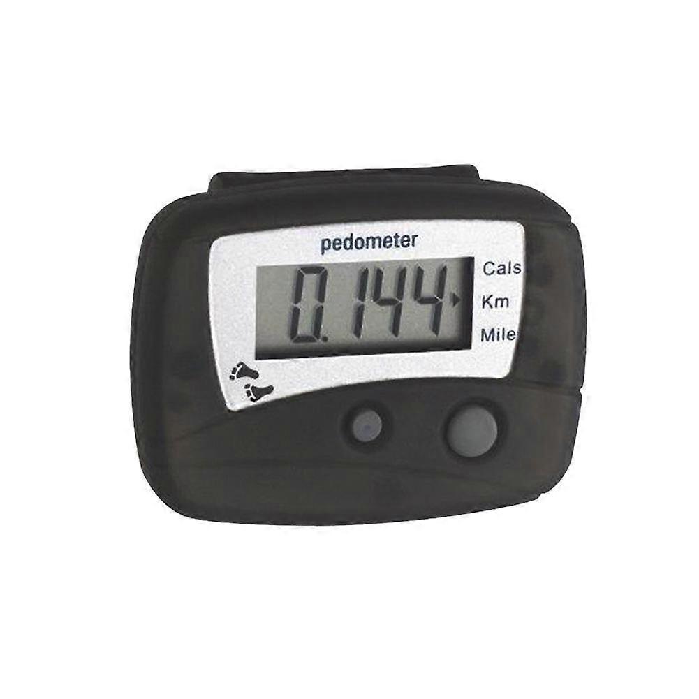 Digital Pedometer with Large LCD Display Step Counter Track 99999 Steps Easy Reset Belt Clip