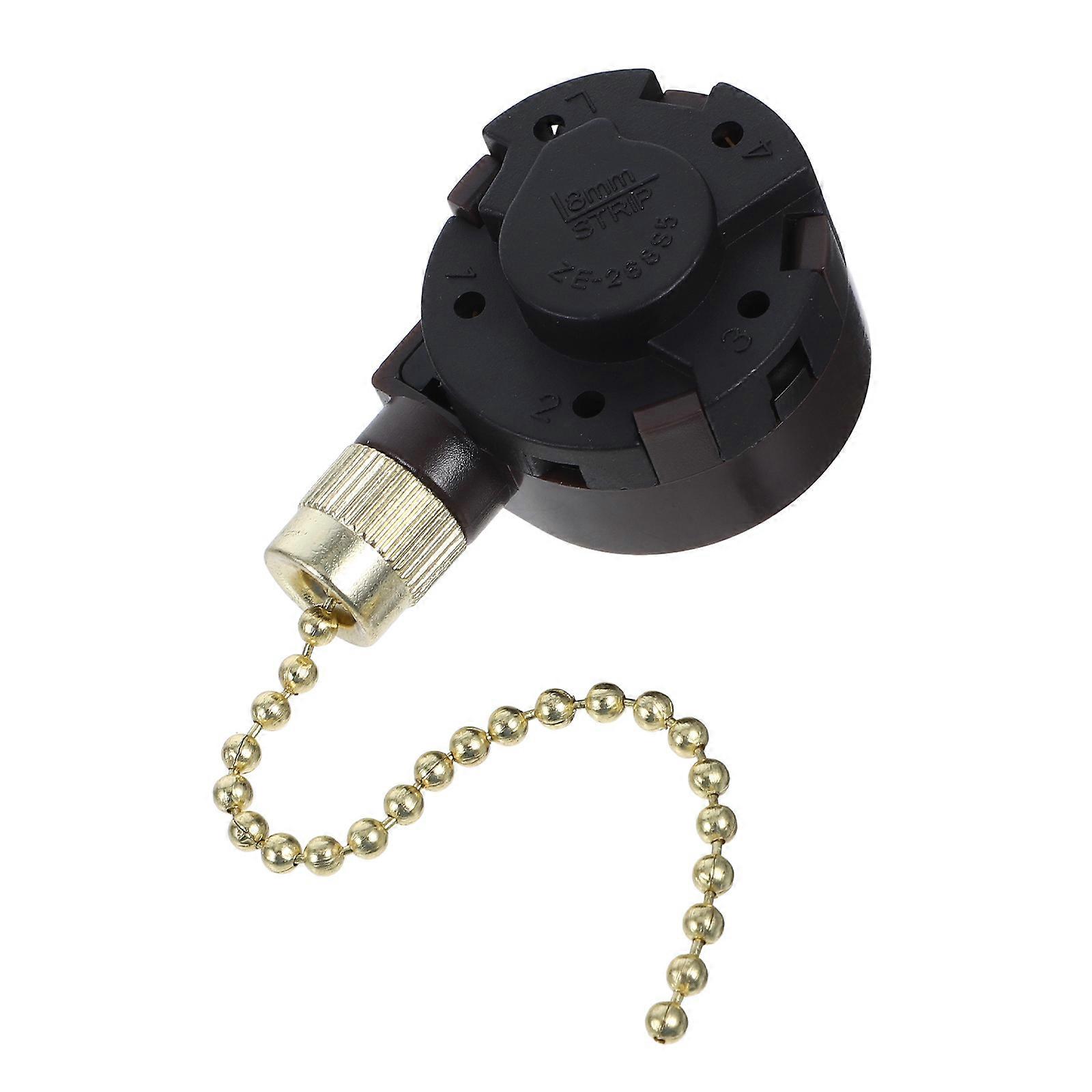 Durable Ceiling Fan Pull Chain Switch for Lighting and Fan Replacement