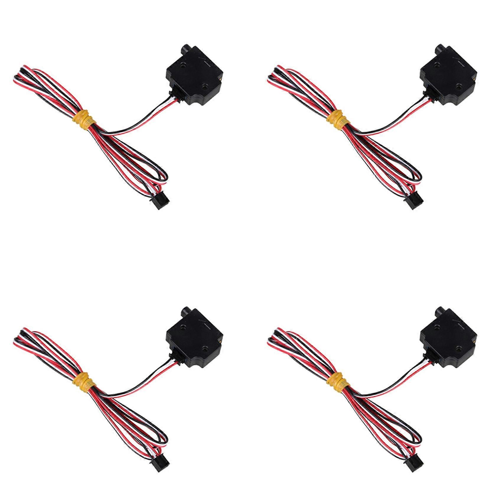 4X 3D Printer Filament Detection Module with Cable Run-Out Sensor Material Runout Detector for Ender 3 CR10 3D Printer