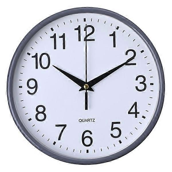 Wall clock Quartz clock GREY Gray