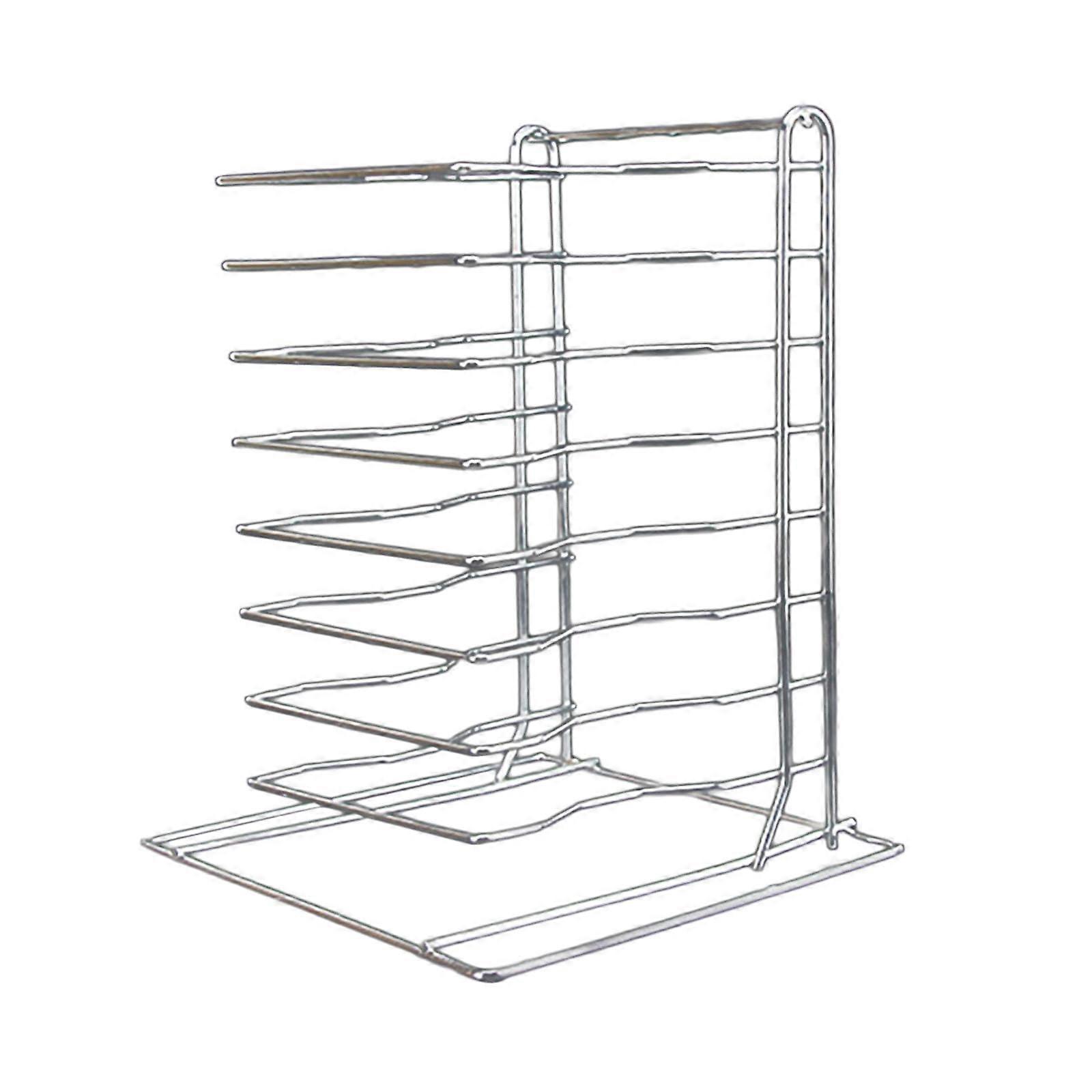 Pizza Cooling and Baking Rack Stand with 8Tier SpaceSaving Storage for Kitchen and Catering