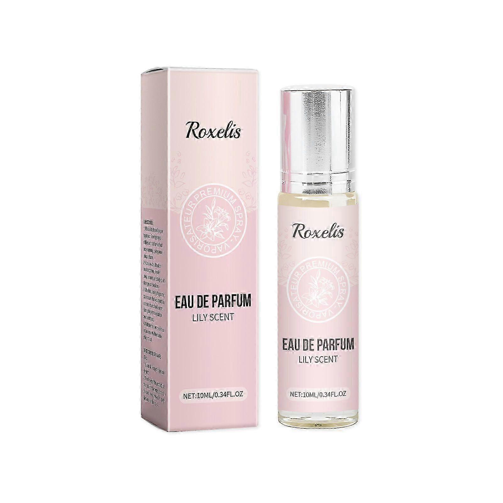 Roxelis Rolling Perfume Series Flower Fragrance Lasting Fresh Alight Fragrance Give Off Charm Portable Rolling Perfume