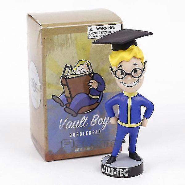 Fallout Vault Boy Bobble Head PVC Action Figure Collectible Model Toy Brinquedos 7 Styles[HK] A Intelligence