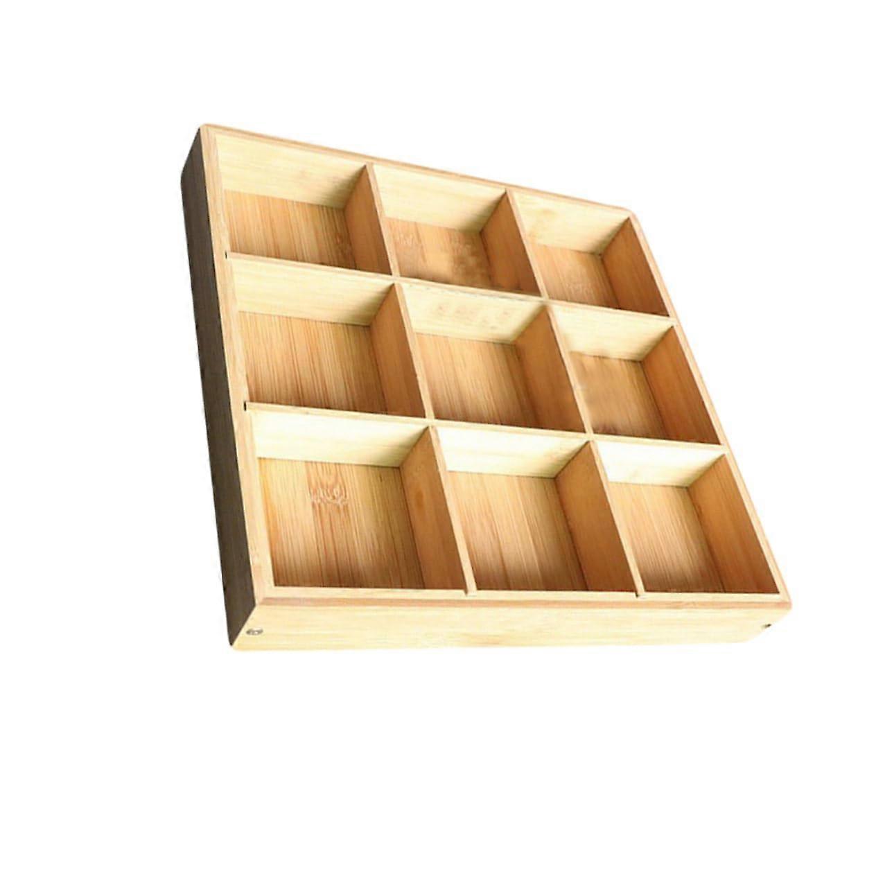 Serving Tray with Detachable Dividers for Snacks and Appetizers, MultiCompartment Fruit Platter