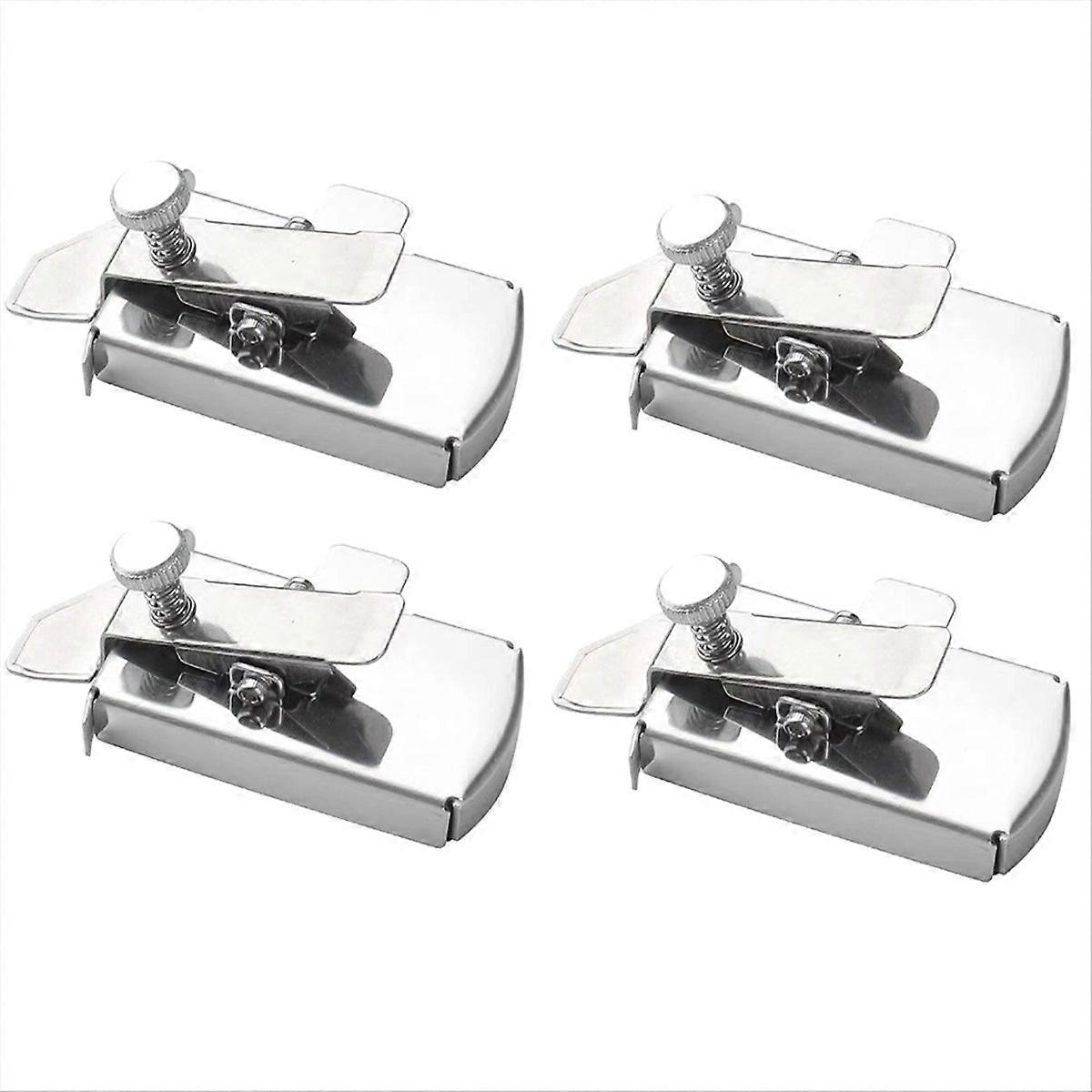 4PC Magnetic Seam Guide Straight Line Sewing Ruler for Sewing Machine