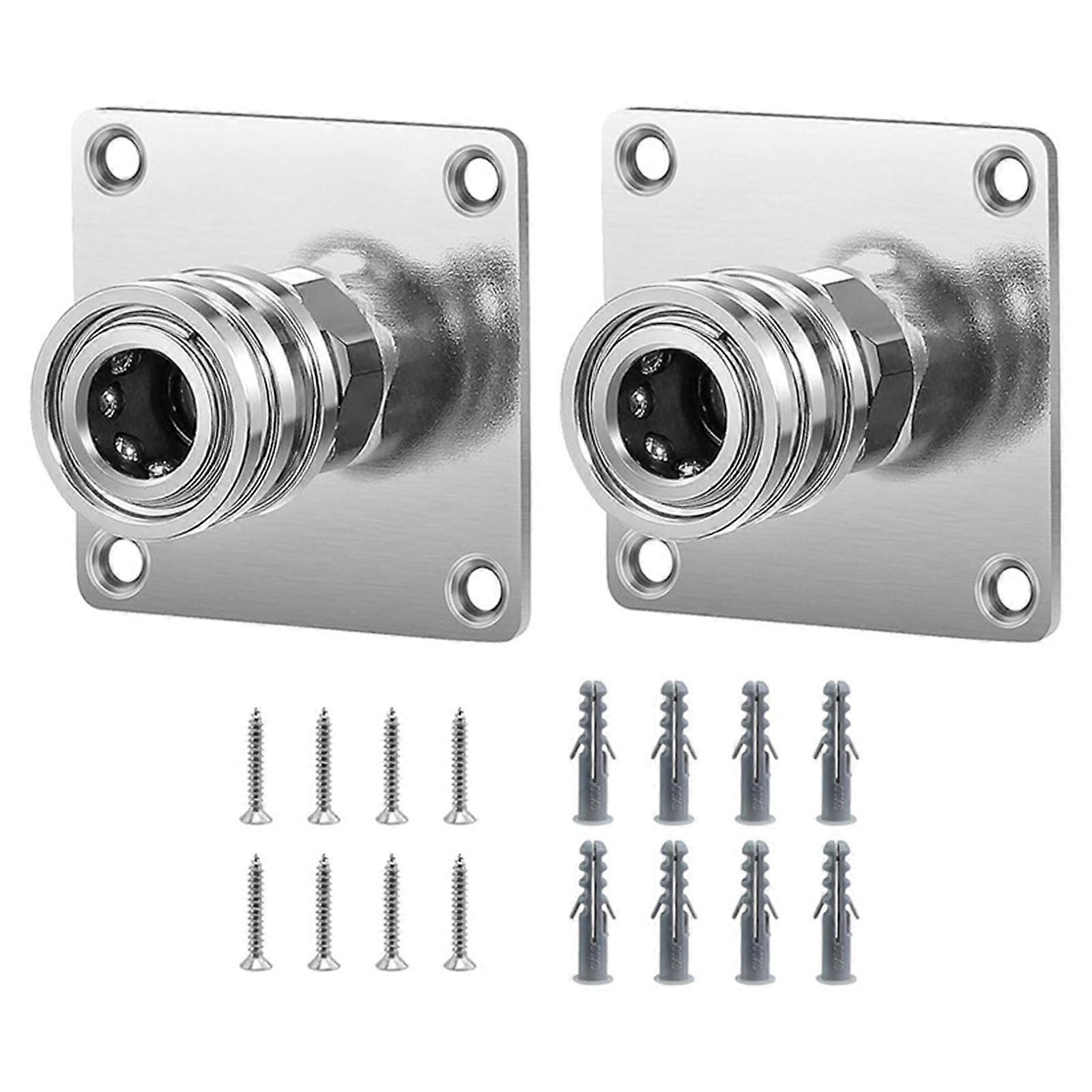 Stainless Steel Pressure Washer Holder Wall Mount Rack for Foam Cannon and Accessory Storage