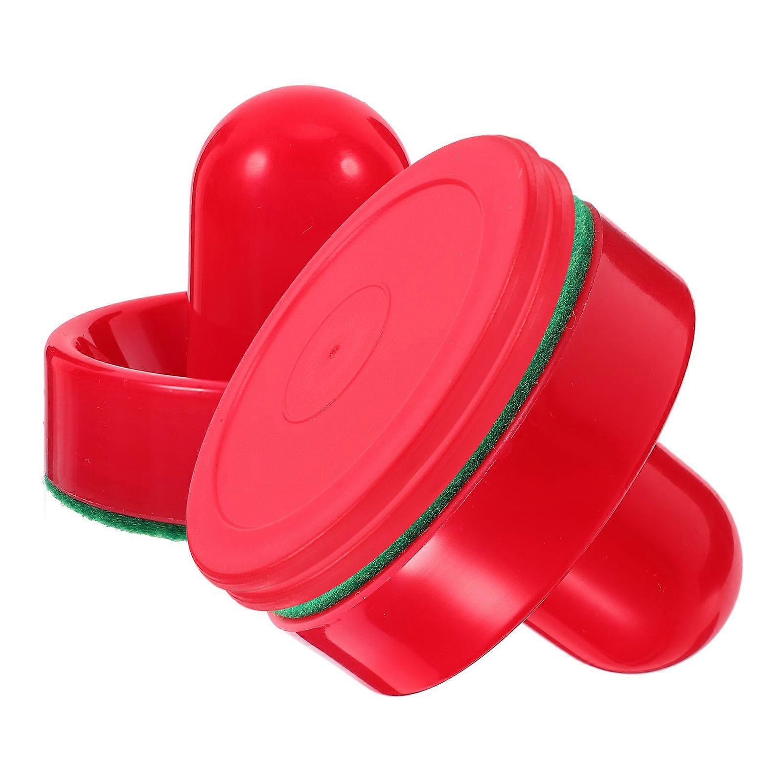 Ice Hockey Game Accessories with Pucks and Paddles 1Set Red ABS