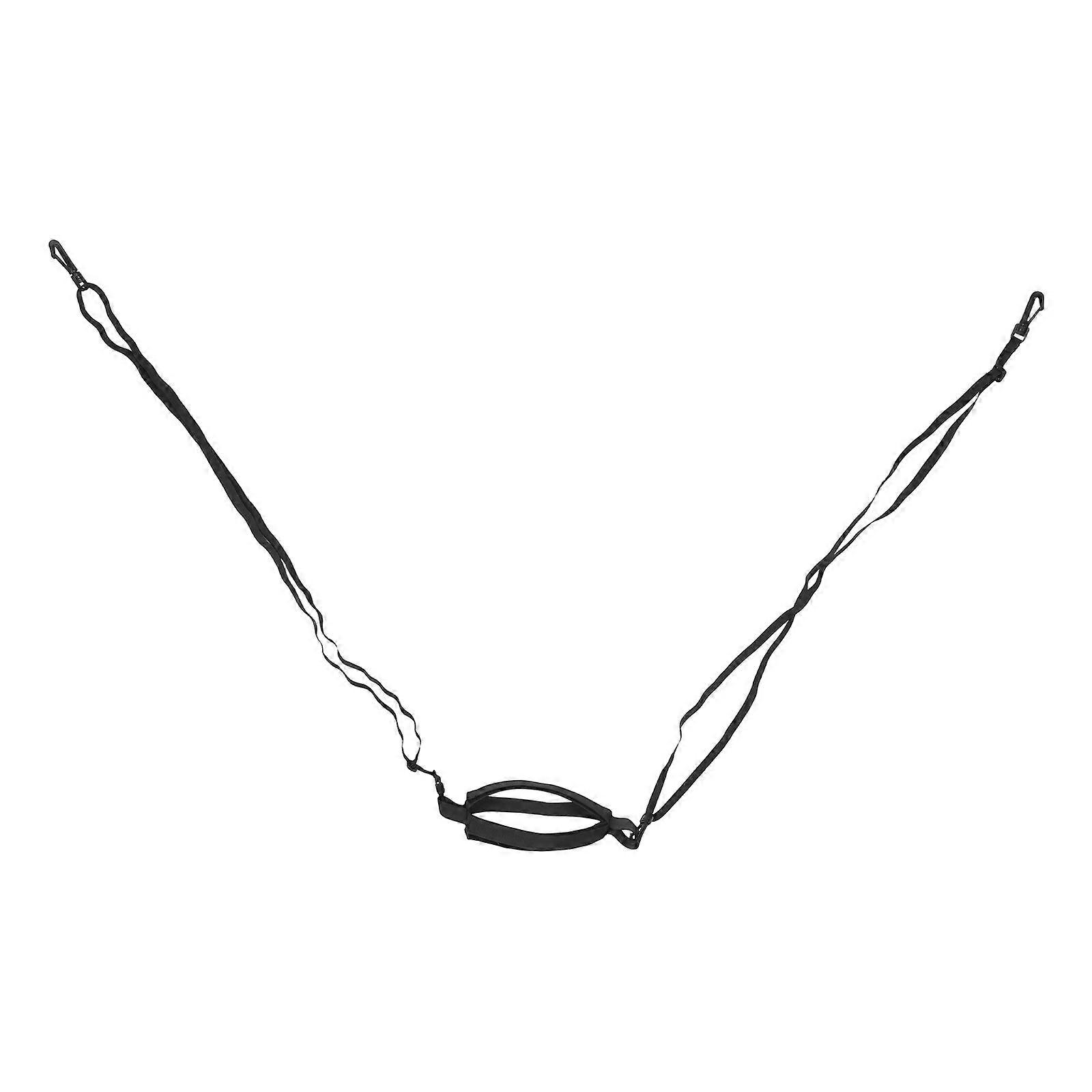 Adjustable Volleyball Training Belt For Beginners Skill Development And Enhancement Black Elasticity 1Pack