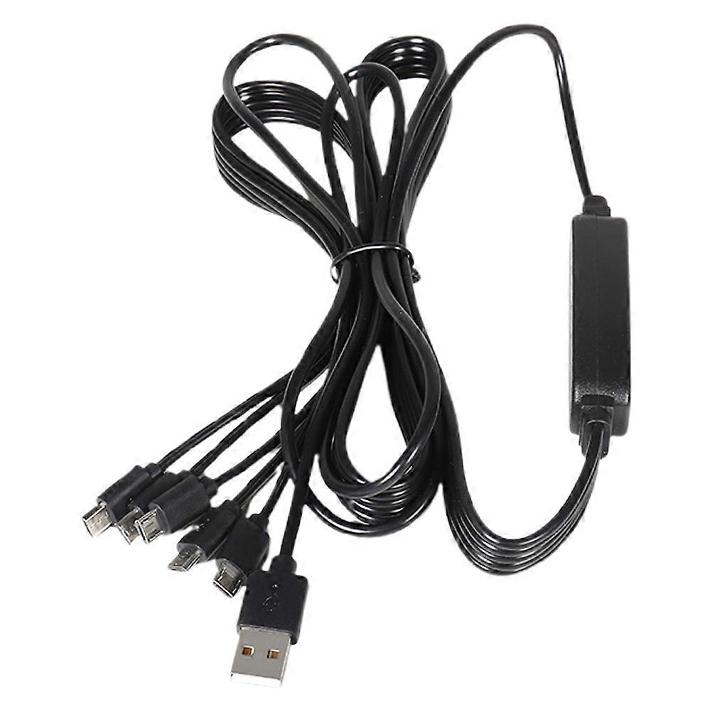 3Pcs USB Interface Plant Light Connection Wire For Hydroponic Systems Adjustable Black