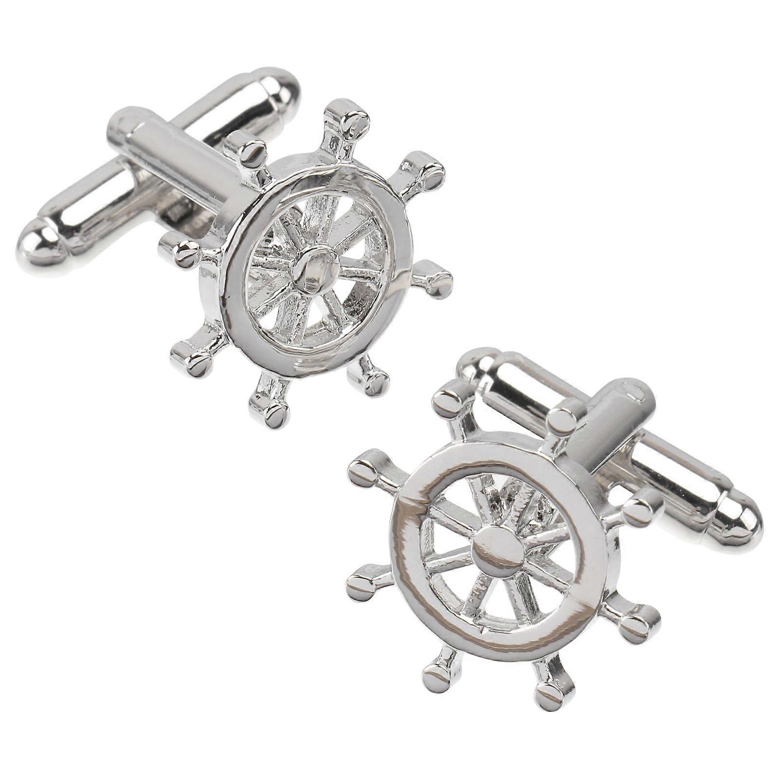 Mens Cuff Links Sets Creative Shape Design Copper Material Comfortable Touch Use 1Pair