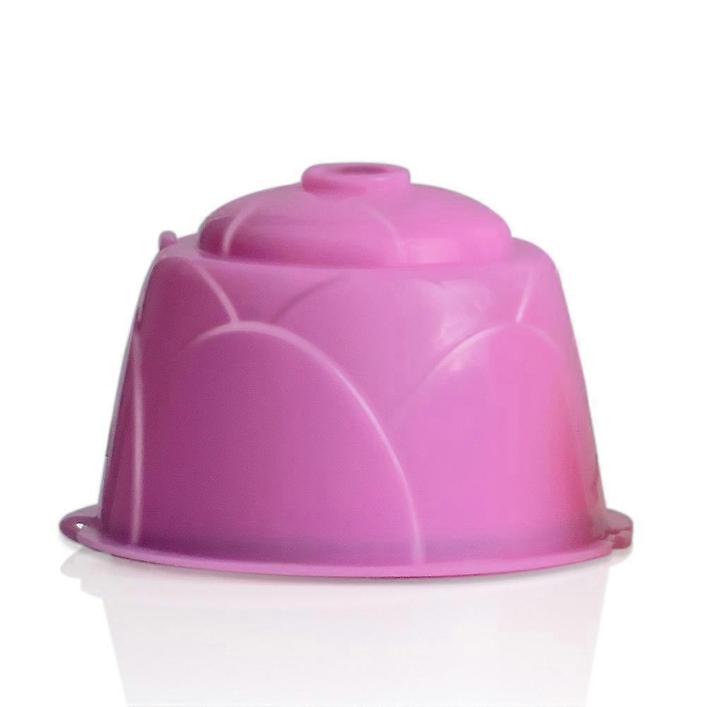 Refillable Coffee Capsules Cup Reusable Design Compatible for Dolce Coffee Machine 6Pcs