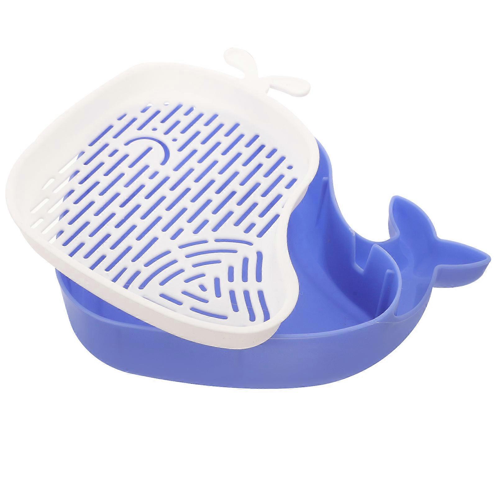 Hydroponic Cat Plant Box Plastic Planter for Storage Use Blue