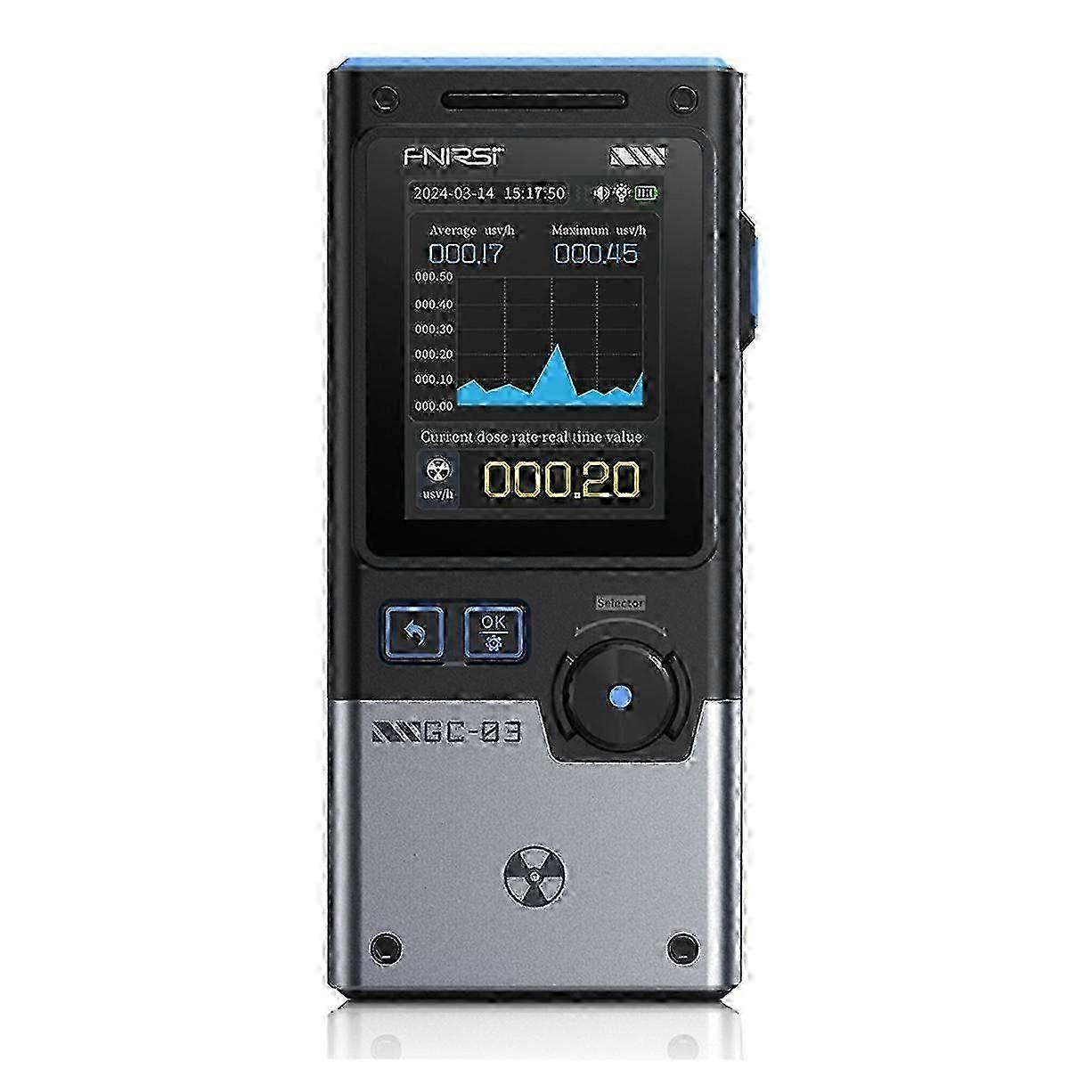 2025 -03 Electromagnetic Radiation Detector Measures Black