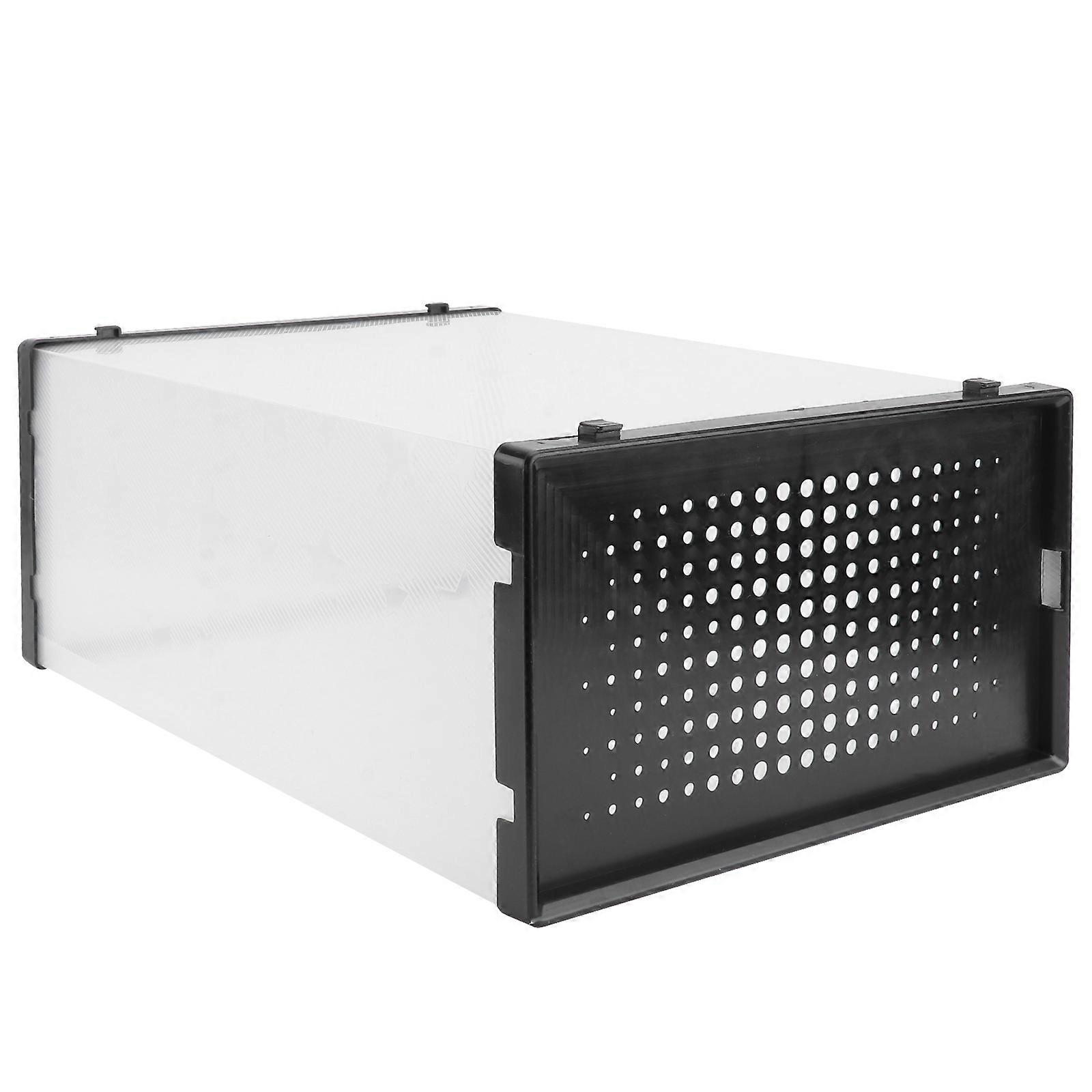 Clamshell Design Shoe Storage Box for Shoe Storage Use 2Pcs