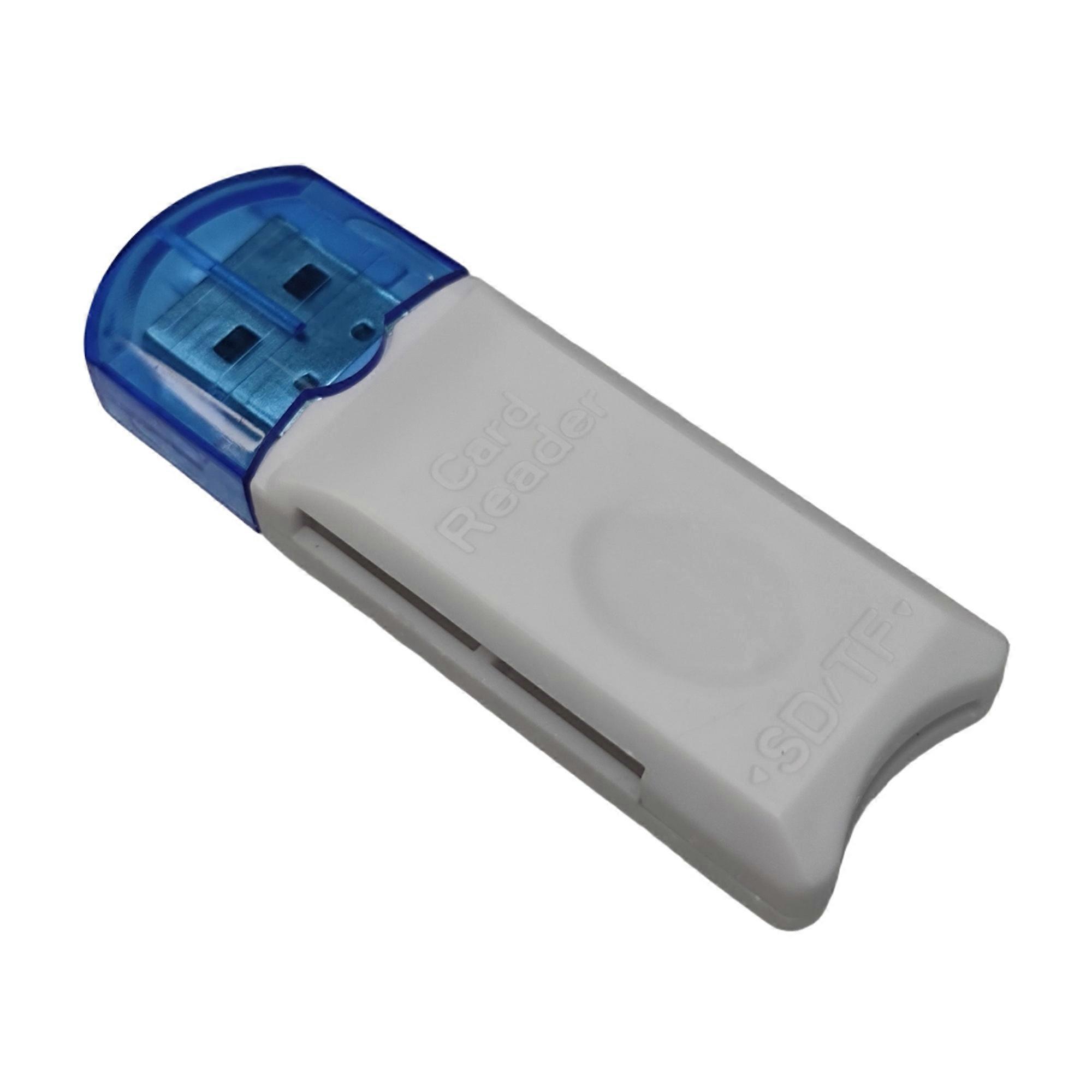 USB 2 in 1 Card Reader TF/SD Card High-Speed Data Transfer Computer Card Reader