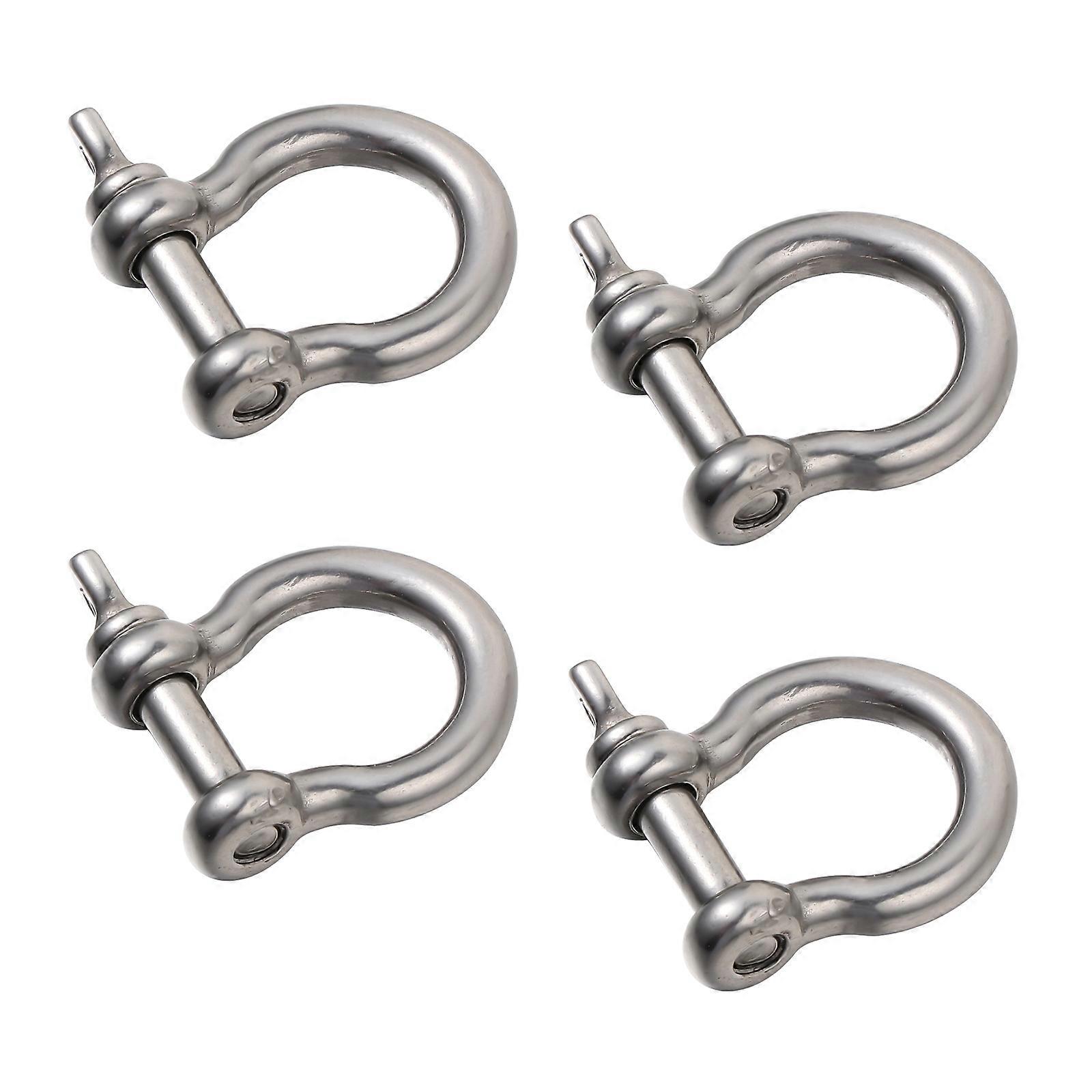 Shackle D Rigging Hooks Towing Vehicle Recovery M6 4Set