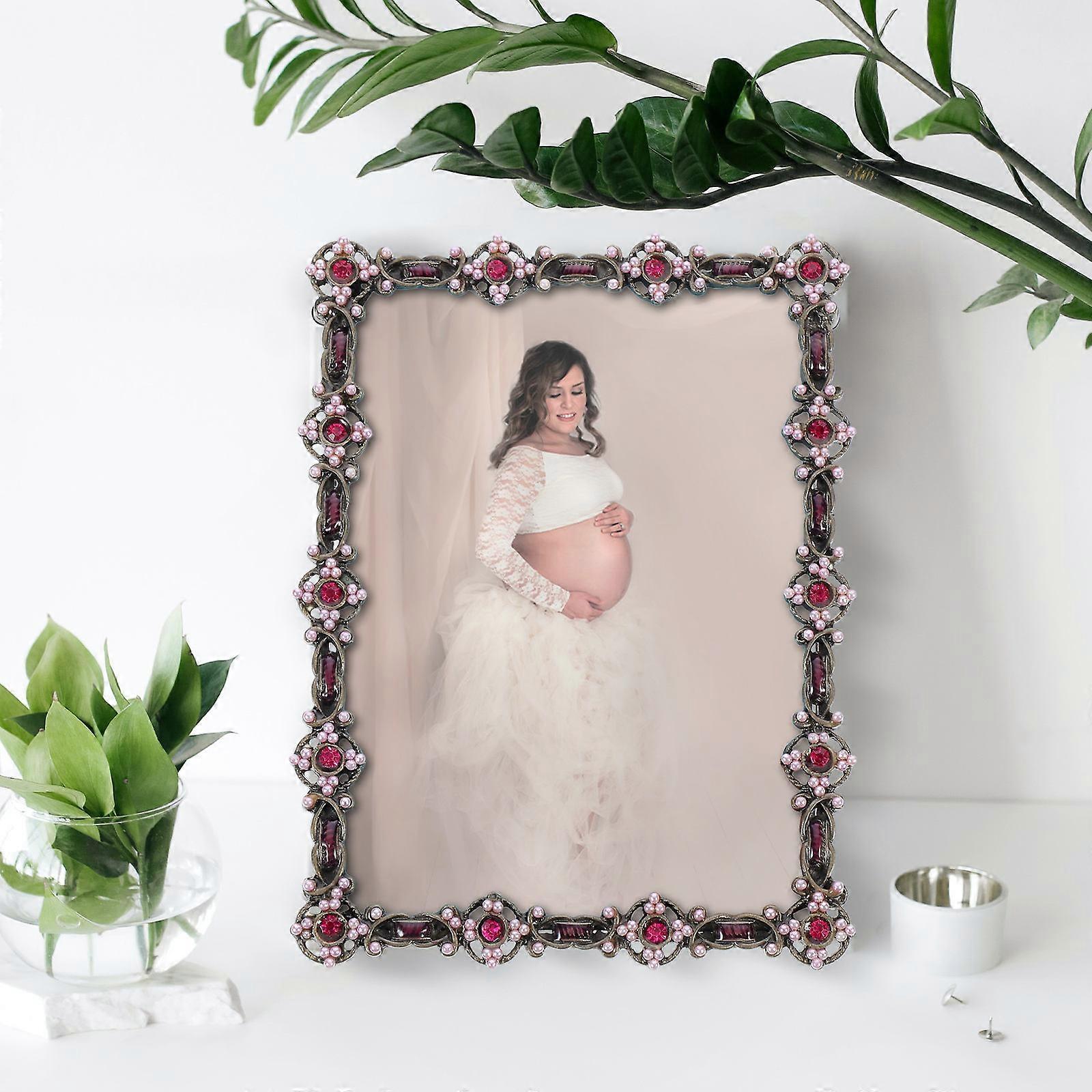 Picture Frame Multipurpose 6inch Metal Frame for Home Office Decor