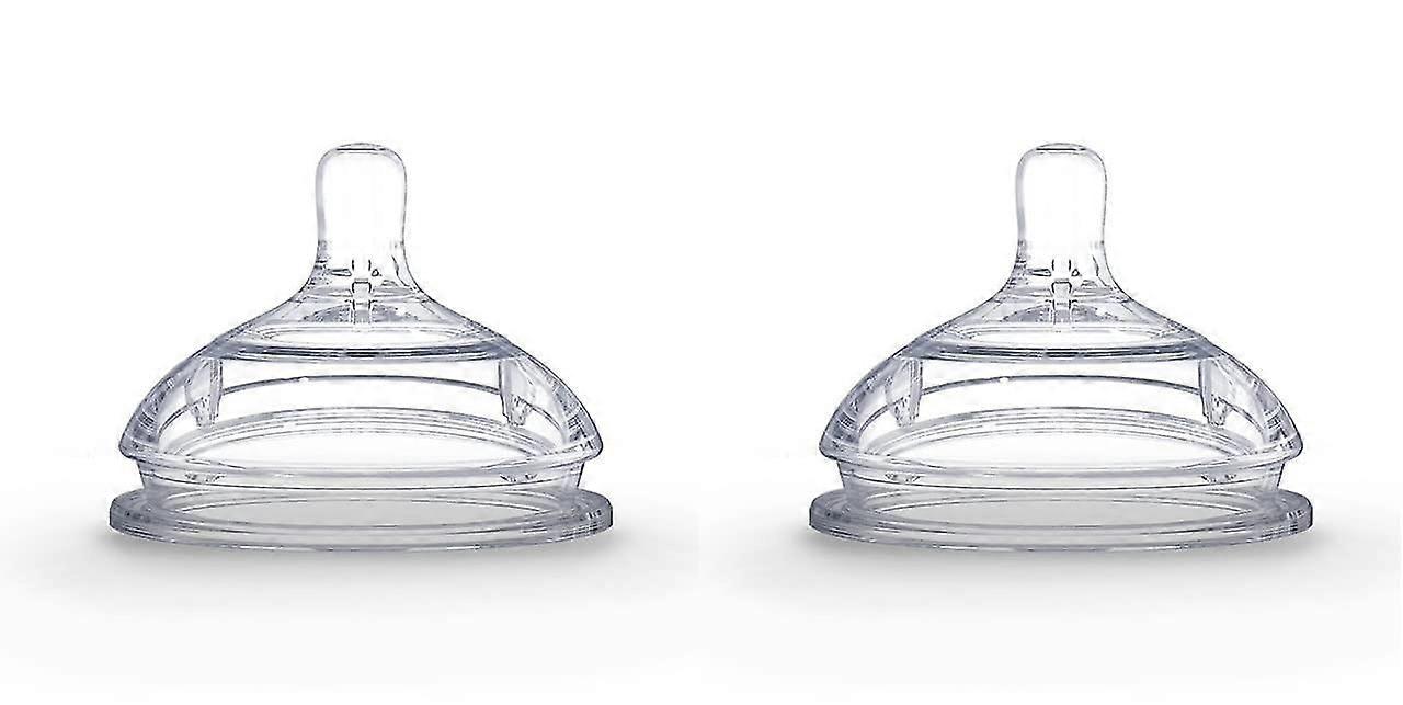 Silicone Replacement Nipple, Fast Flow, 6+ Months, 2 Count