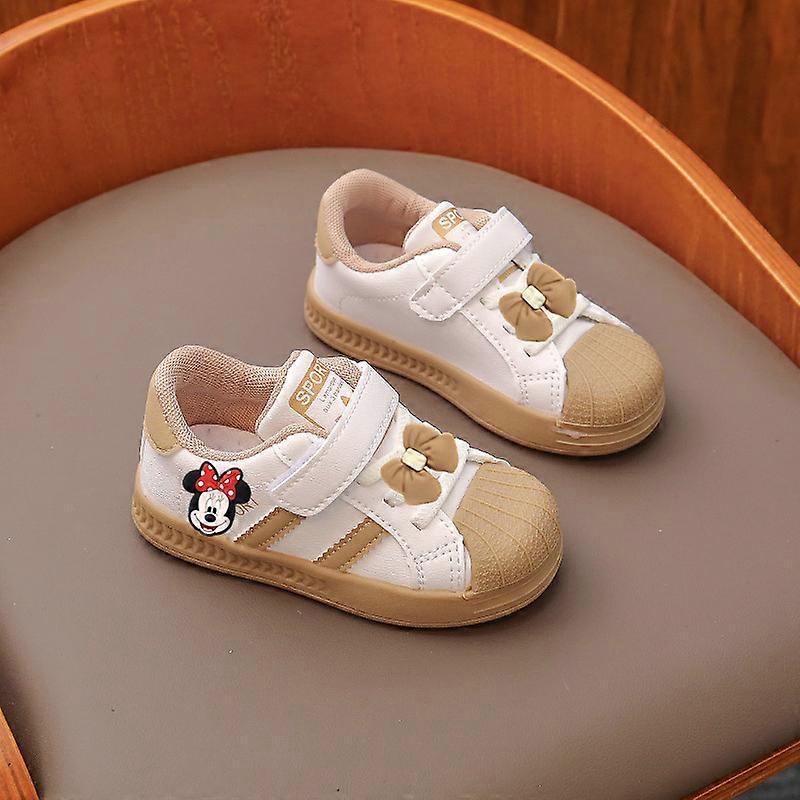 Disney Kids Sneakers Spring fall New Boys Casual Shoes Girls Toddler Shoes Baby Low Top Board Shoes Mickey Mouse first walkers