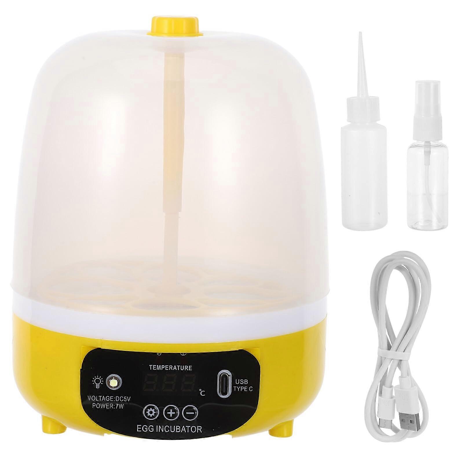 Automatic Egg Incubator with Auto Turning, Temperature Humidity Control for Chicken Duck Quail Eggs