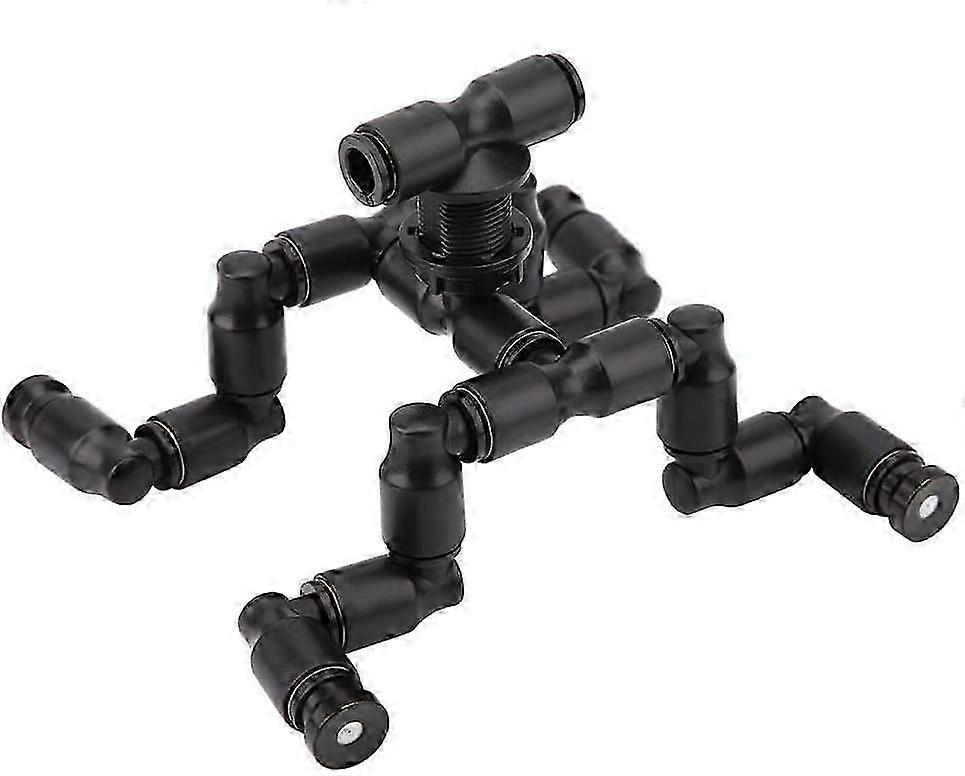 Adjustable Pet Cooling Nozzles Adjustable Black Rainforest Cooling System