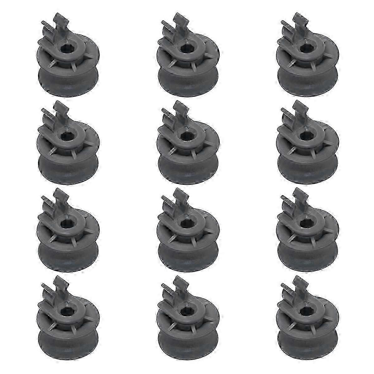 12-pack 4581DD3002A dishwasher upper rack rollers, compatible with dishwasher model LDF6920ST.