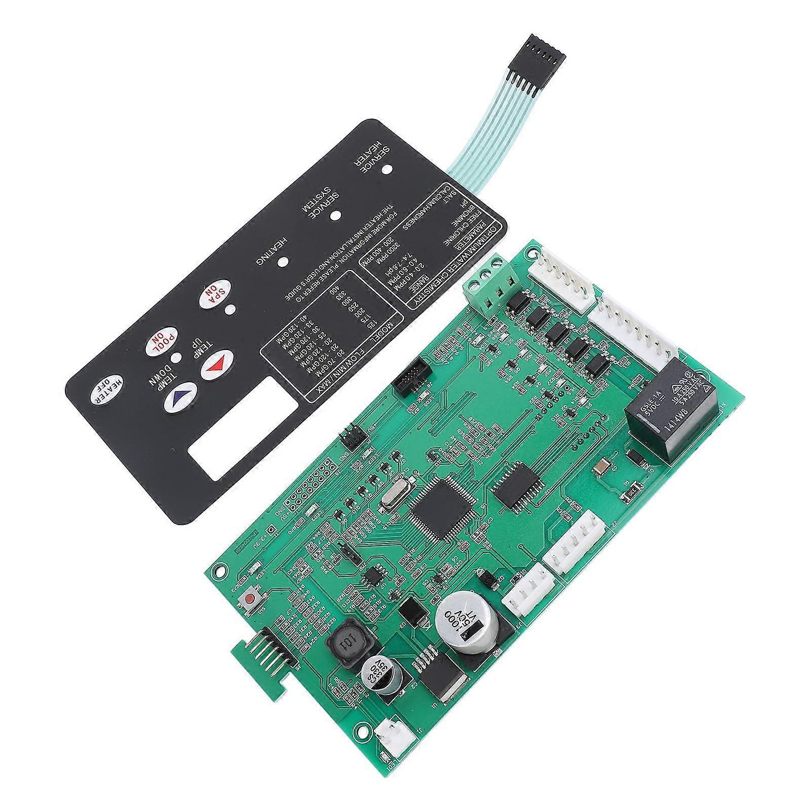 Control Board 420020007S with Durable Membrane Pad for Pentair MasterTemp Pool and Spa Heater