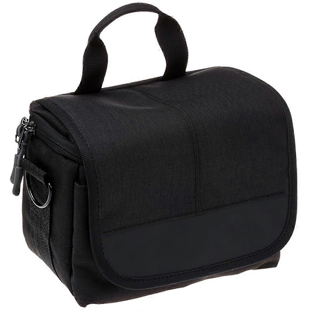 Durable Nylon Camera Bag for Storage Use Black Shoulder Bag
