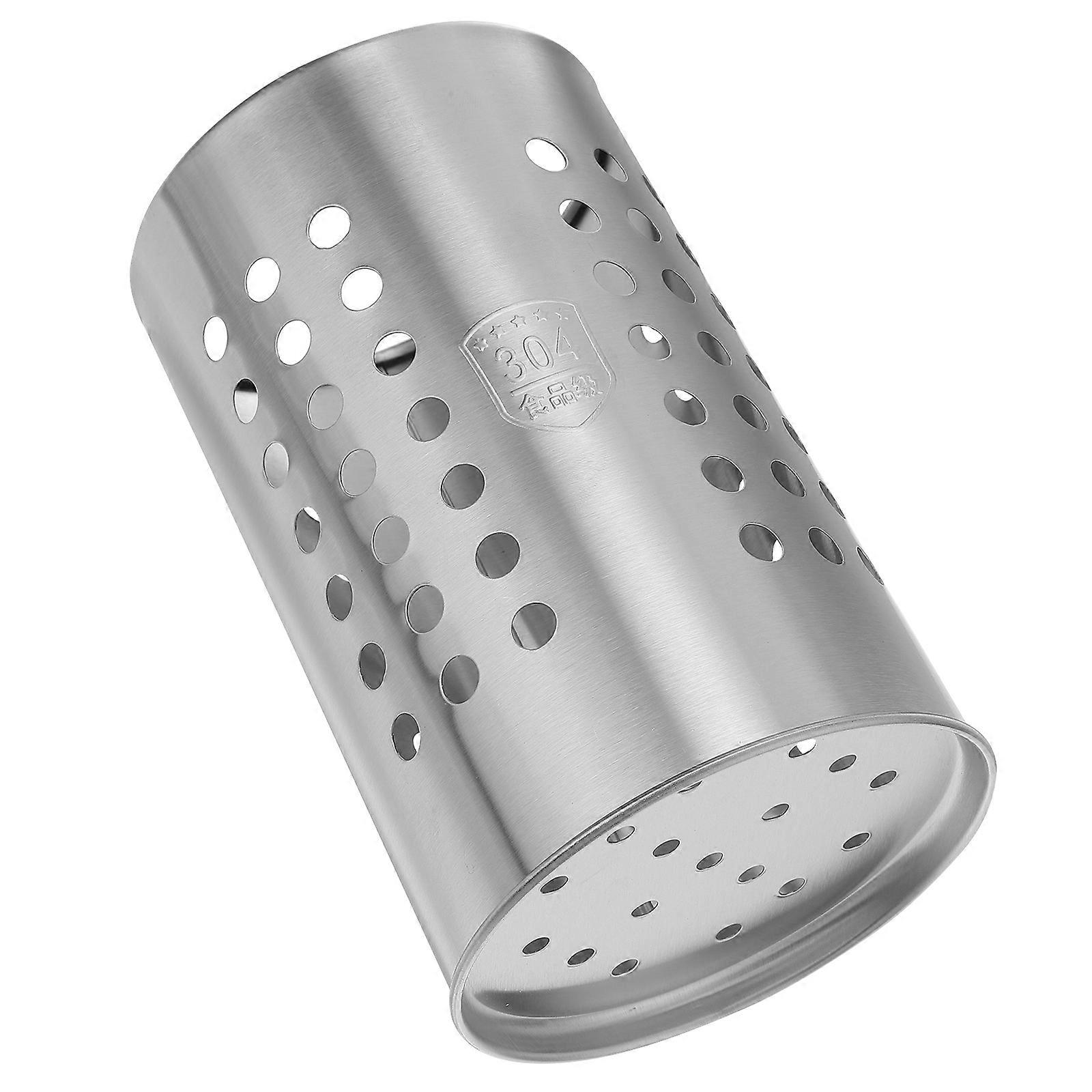 Multifunctional Storage Holder for Storage Use Silver Chopsticks Container