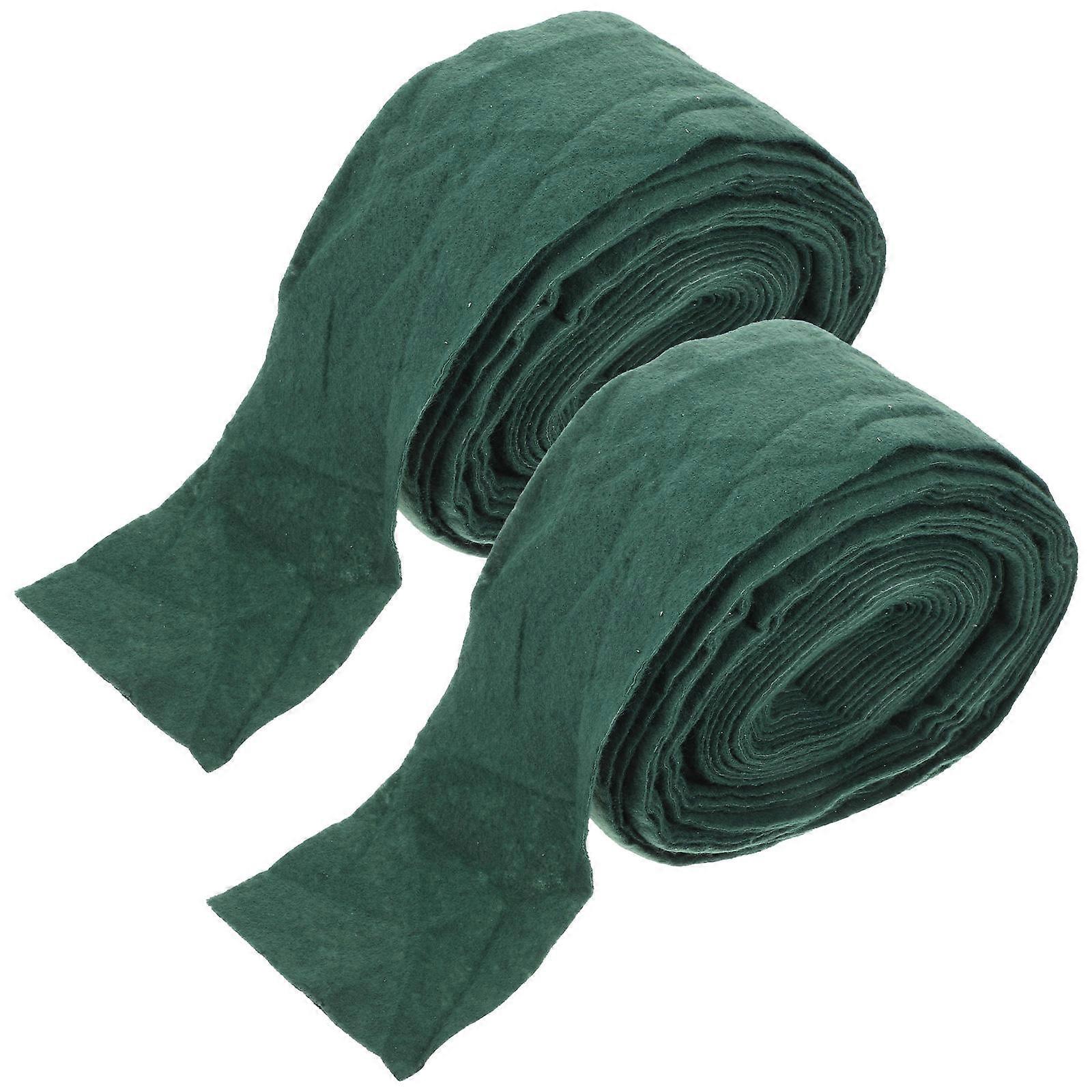 Tree Protector Wrap Green for Winter Protection with 6 Rolls for Garden Trees