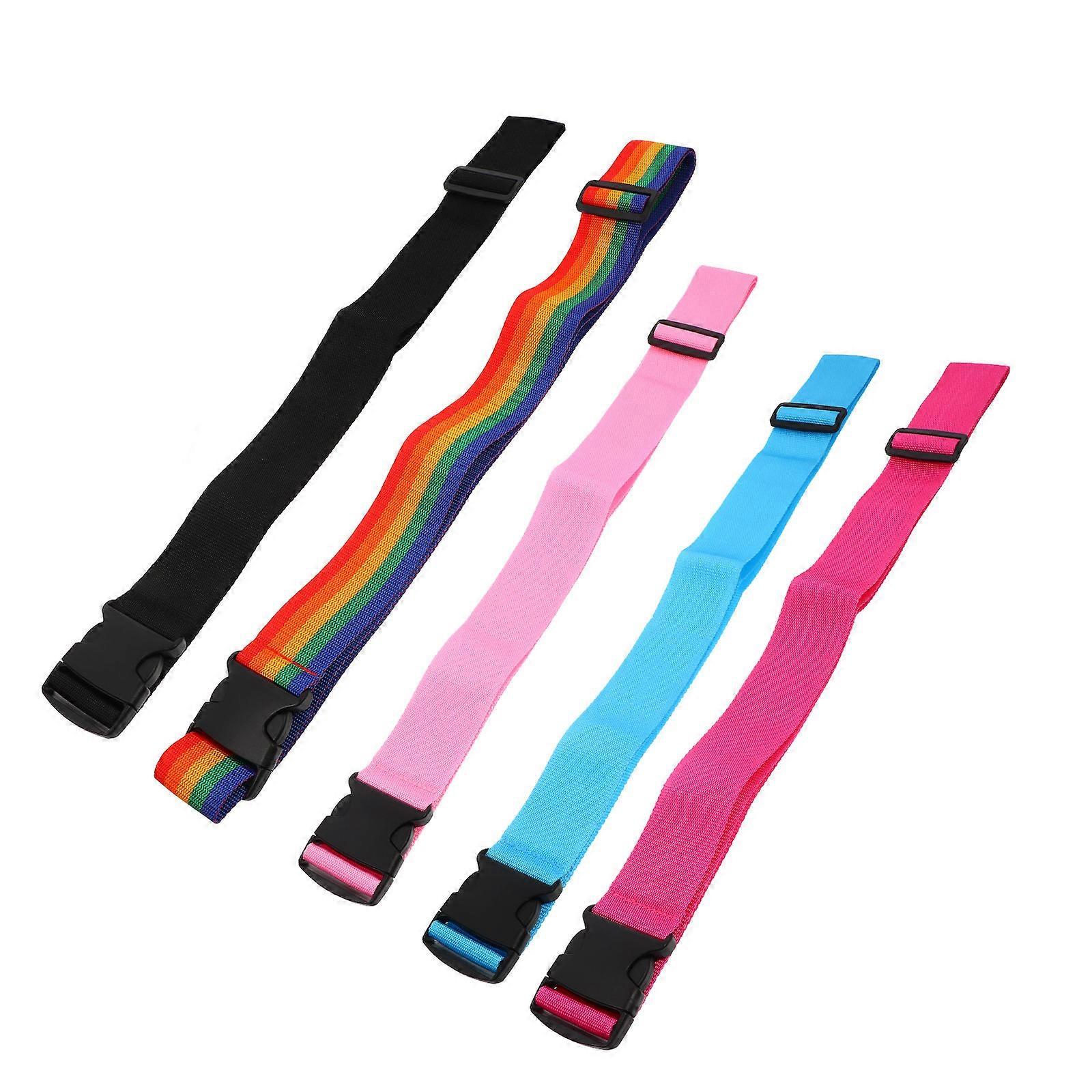 Suitcase Straps Tie Down Belt for Binding Use with 5Pcs Quick Release Adjustable Straps