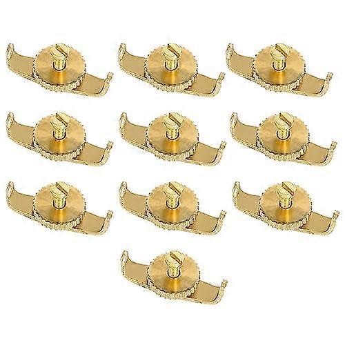 10pcs Copper Erhu Fine Tuners Set Precise Tuning Control Easy Install Replacement Accessories