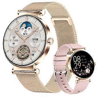 Y16 damessmartwatch met AMOLED-scherm, meerdere sportmodi en belfunctie.
