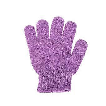 10 guantes de ducha exfoliantes de cinco dedos para masaje corporal de limpieza profunda de la piel.