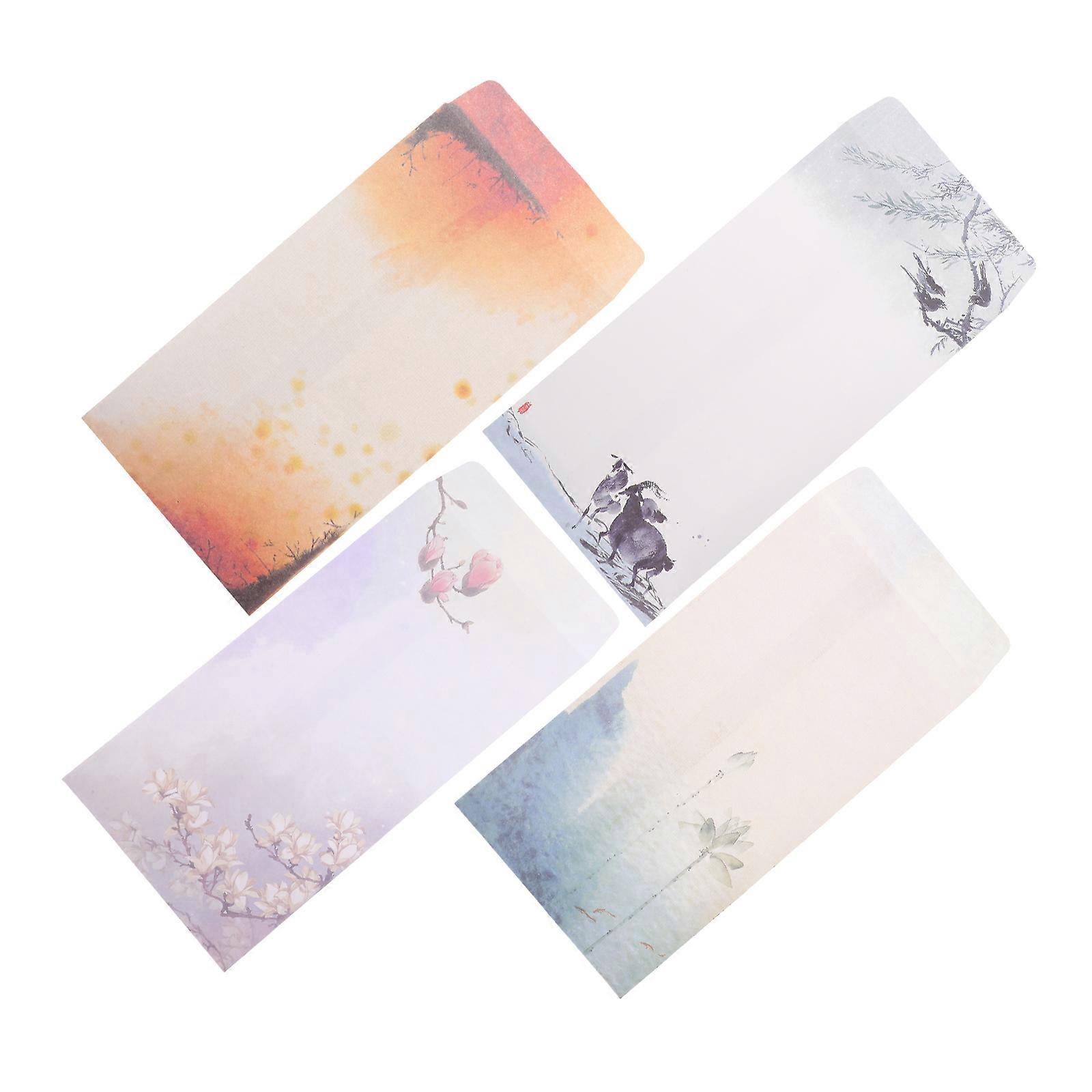 Multi-Function Paper Envelopes Invitation Cards for Writing Use 8Pcs Pack