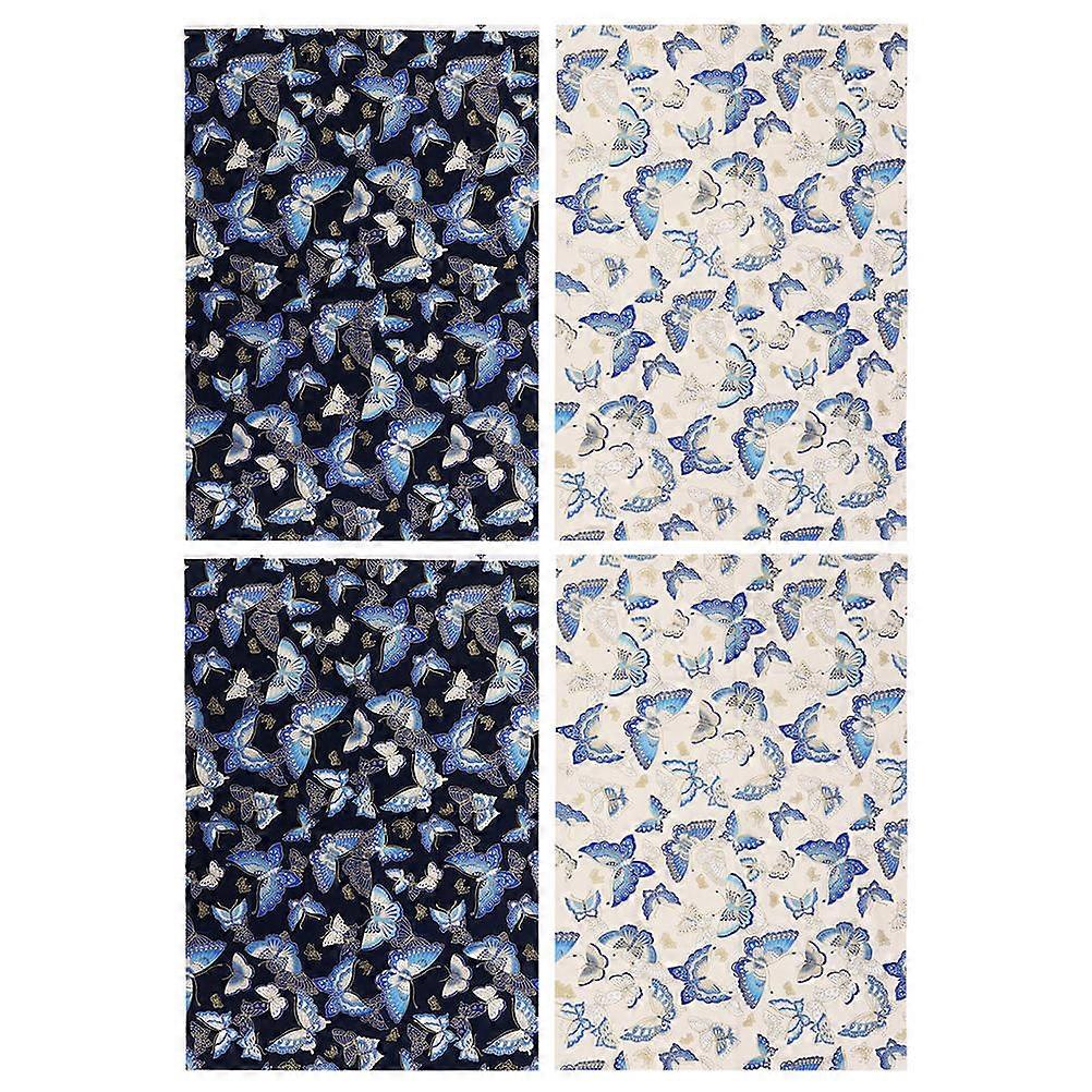 Quilting Cotton Fabric Material for DIY Projects 8Pcs Patchwork Cloth Set